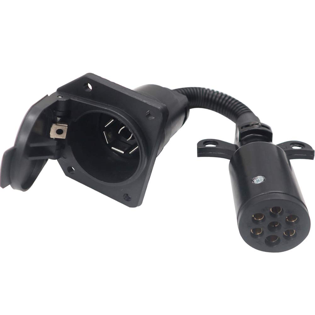 トレーラー用品 Amazon.co.jp: CARROFIX 7極から7ウェイRVトレーラーアダプター